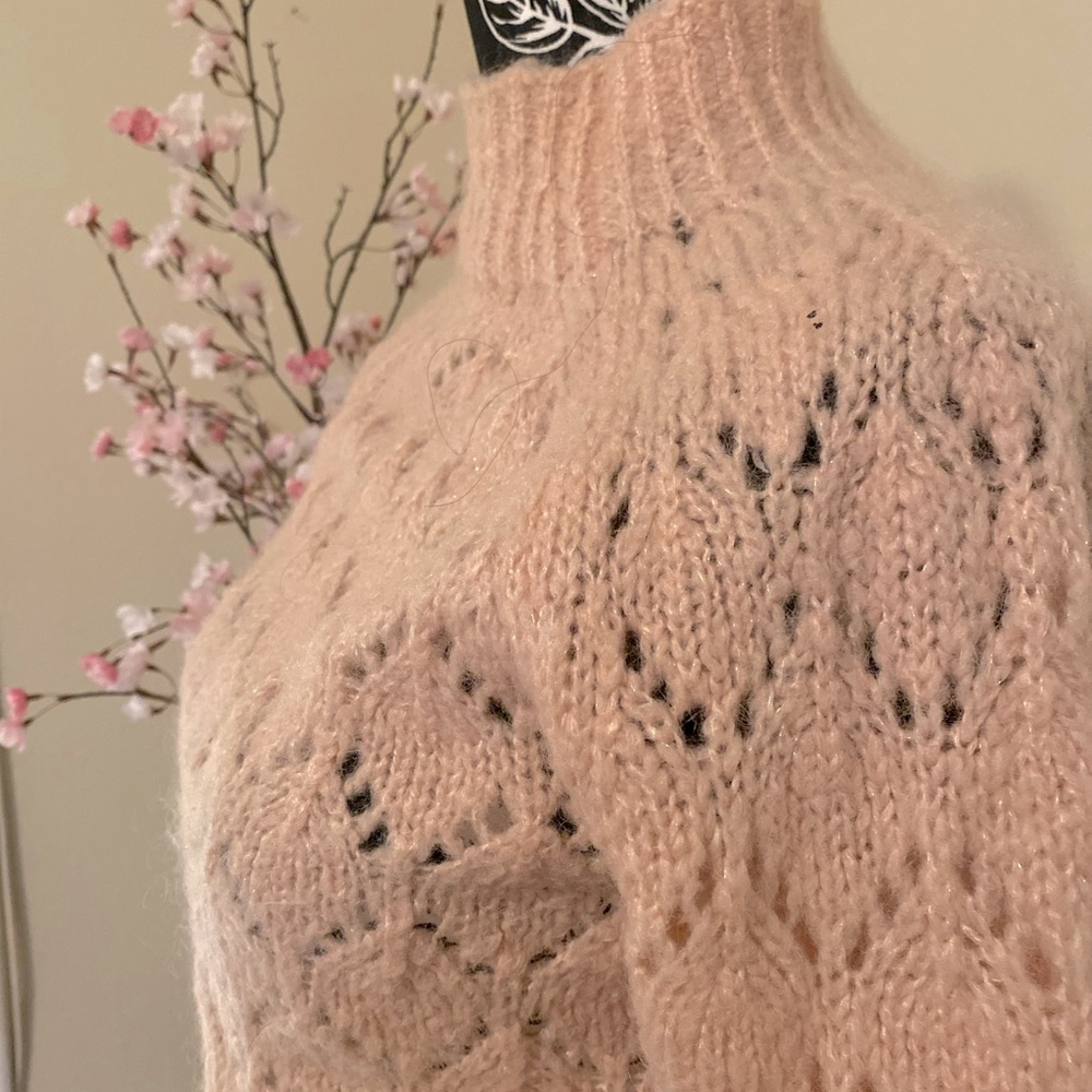 Pink Pullover by Ann Taylor Loft